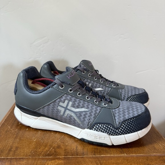 Kuru Quantum Women's Size 9 Comfort Running Shoes Lavender Gray Workout Nurse - Picture 1 of 9